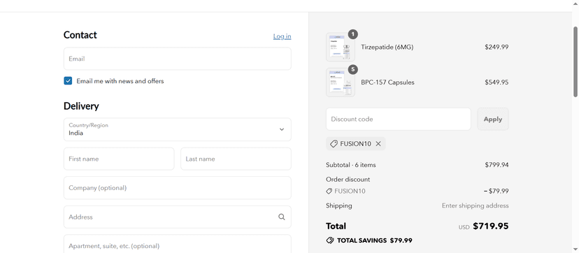 10% Off Discount Code - Save Big at Biofusion Peptides